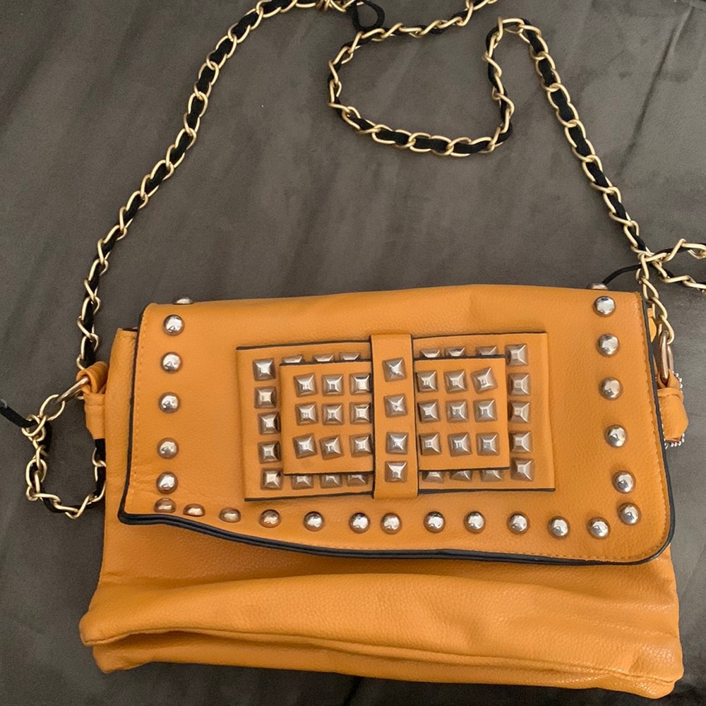 Mustard Yellow Clutch